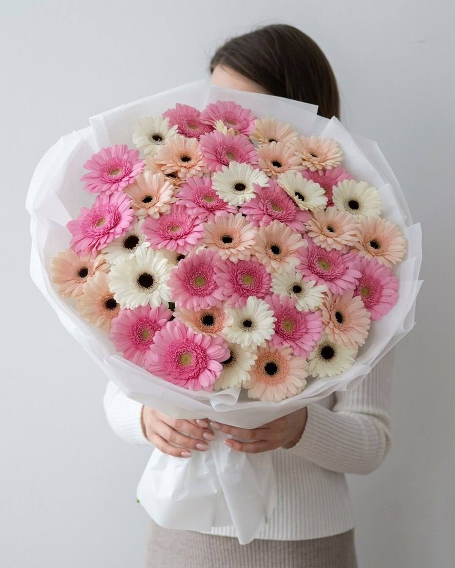 Моно-букет из гербер